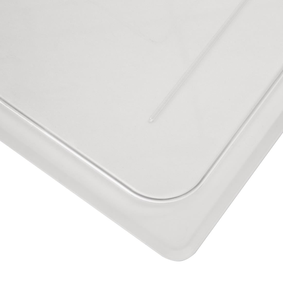 Cambro Polycarbonate Gastronorm 1/2 Flat Lid - Clear • PAS-DC663