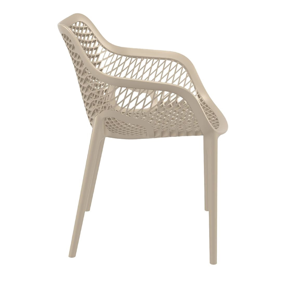 Siesta Exclusive Air XL Armchair Taupe (2 Pack) • PAS-DD015