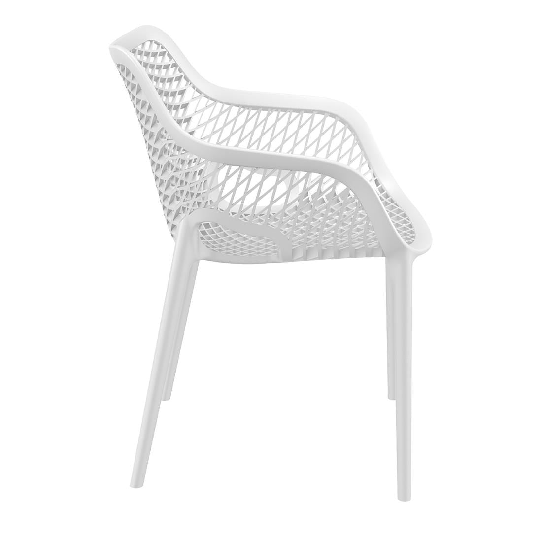 Siesta Exclusive Air XL Armchair White (2 Pack) • PAS-DD016