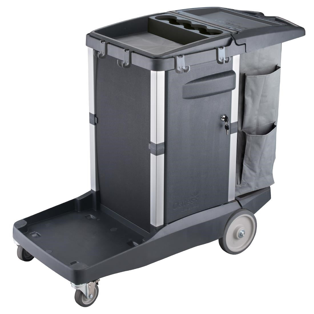 Oates JC-3000ZXA Platinum Janitors Cart Simplicity • PAS-DD179