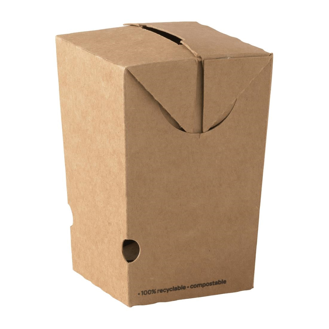 Detpak Go Small Brown Chip Carton (50 Pack) • PAS-DD366