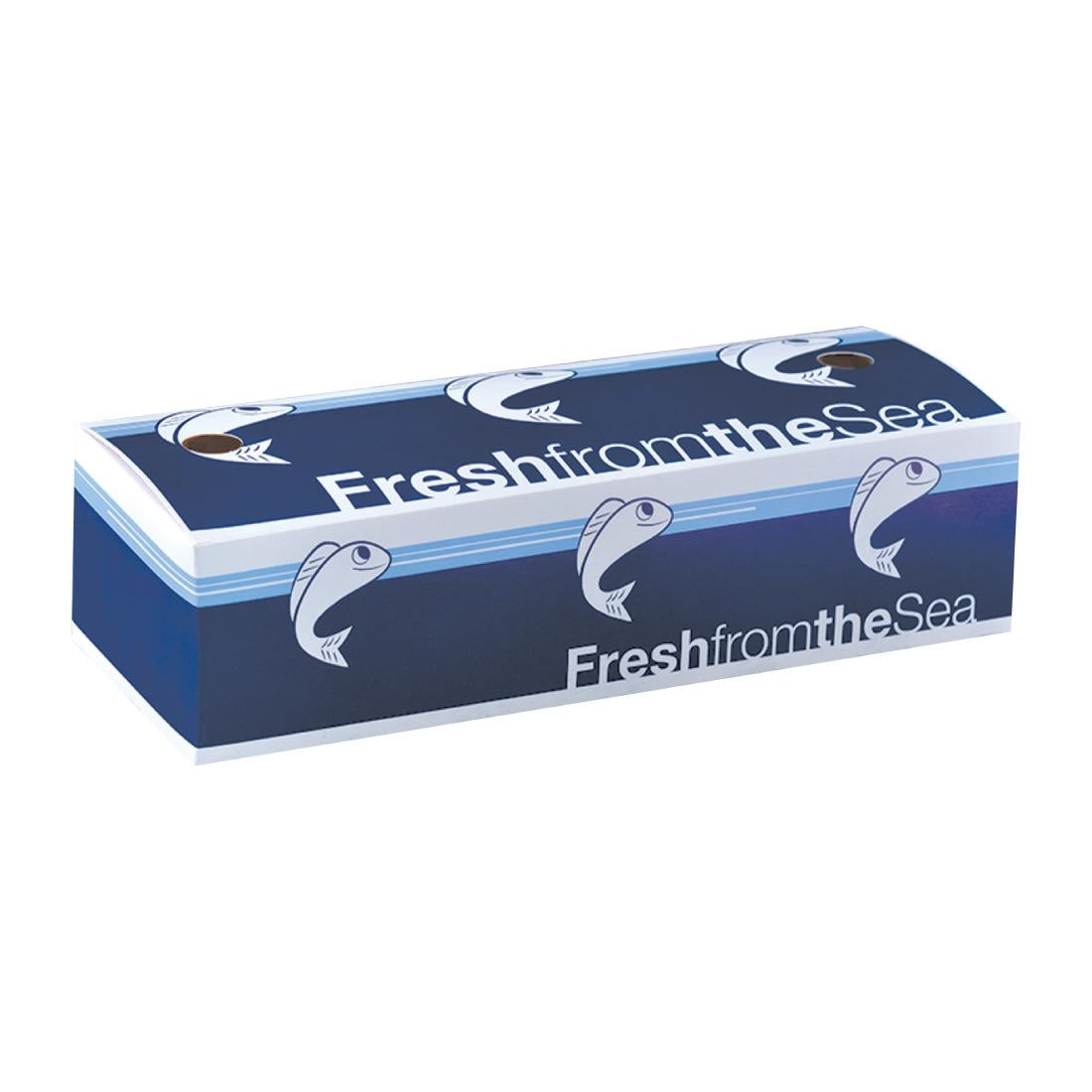 Detpak Fresh From the Sea Small Fish & Chip Box (Pack 500) • PAS-DD371