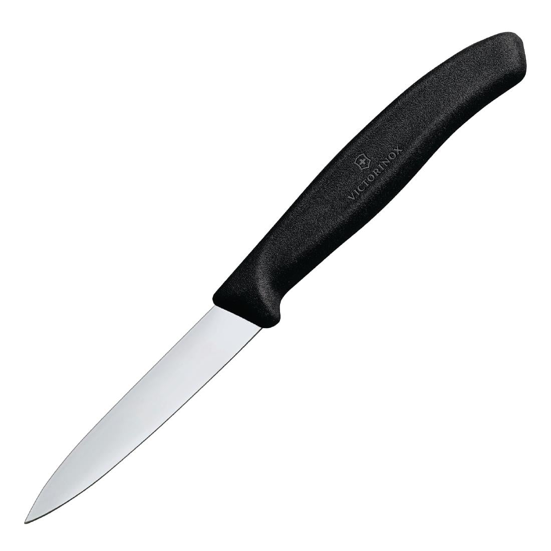 Victorinox Classic 8cm Paring Knife Black Handle Plain • PAS-DD399
