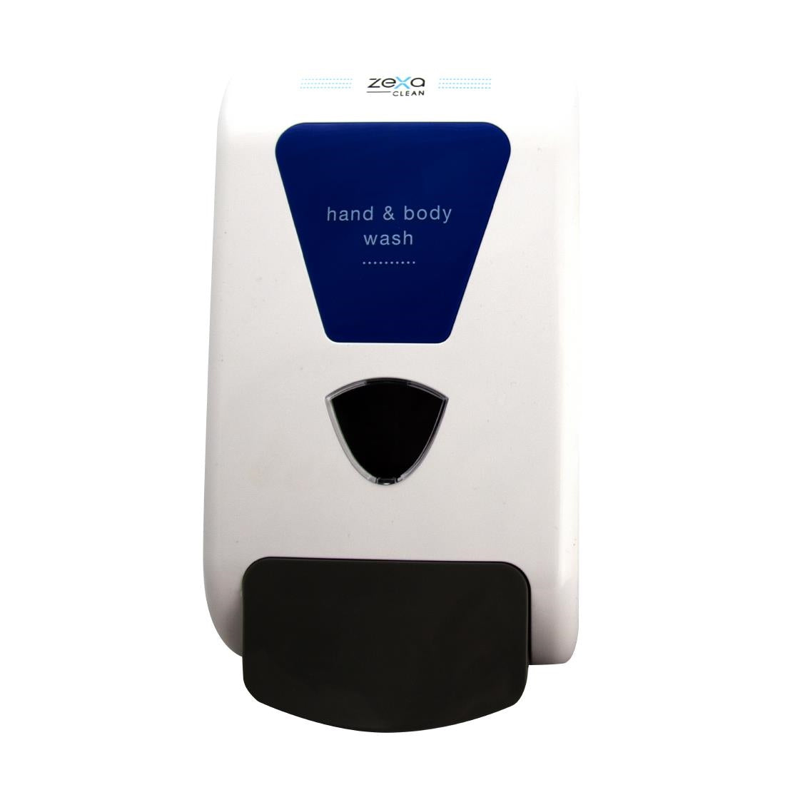 Zexa manual dispenser with hand/body fascia plate • PAS-DD448