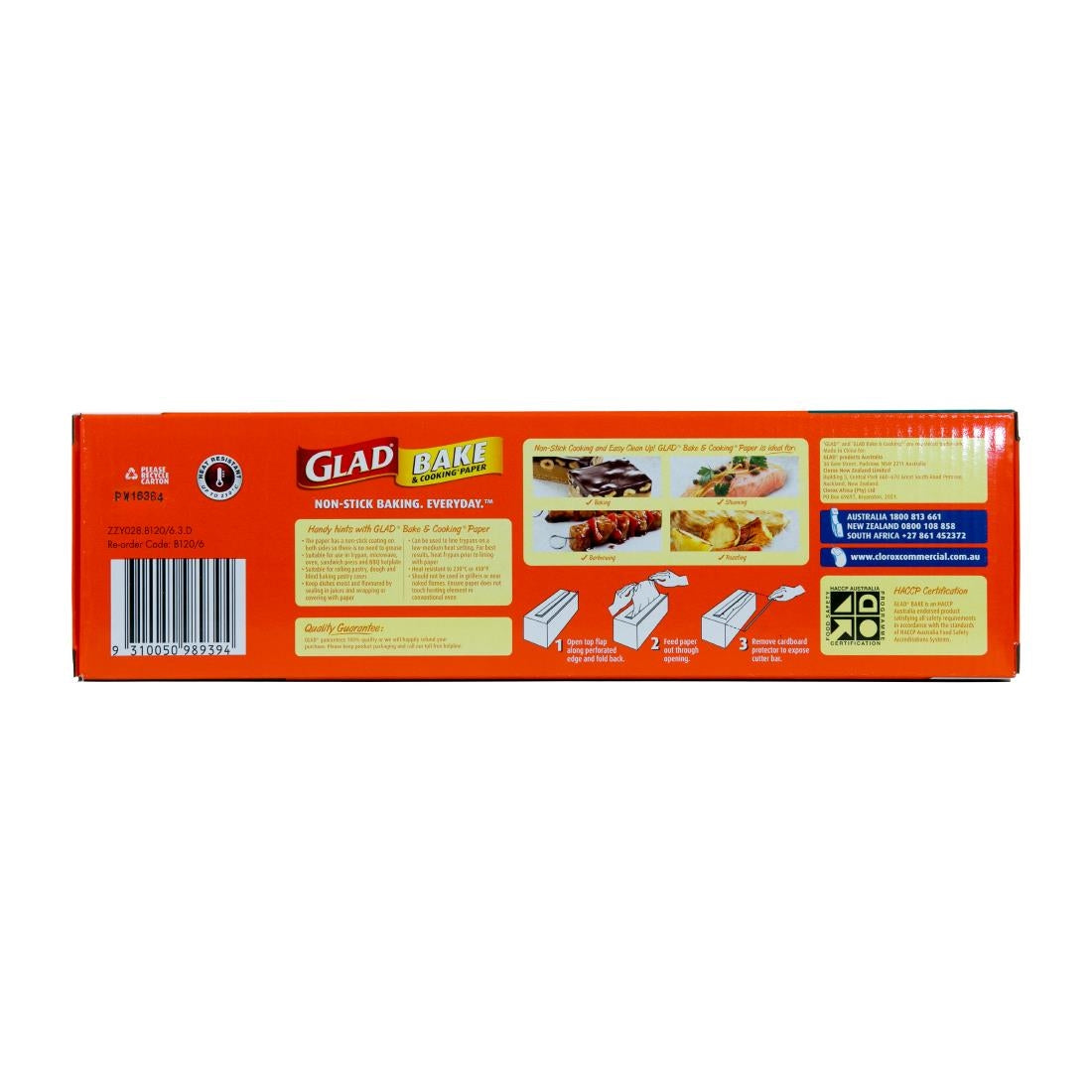 Glad bake paper roll - 120m x 300mm • PAS-DD456