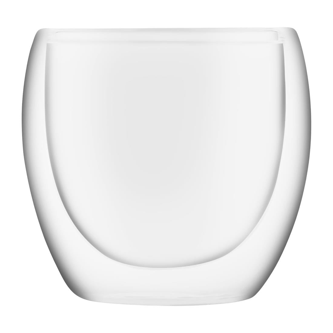 Brew Infusion Double Wall Glass 80ml (12 Pack) (Capacity: 80ml | Pack of 12) • PAS-DD518