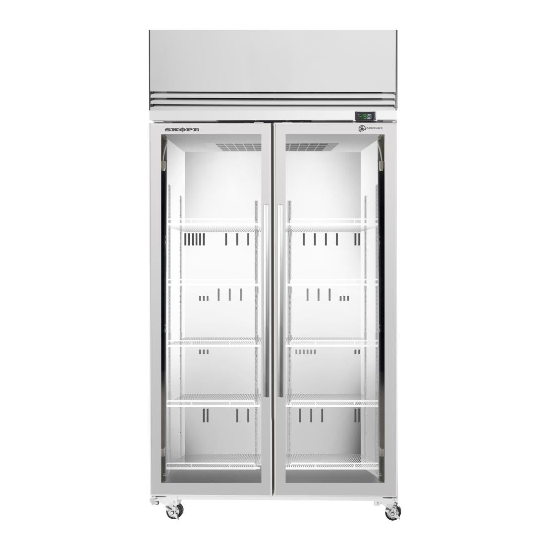 SKOPE ActiveCore TMF Two Door Upright Display or Storage Freezer TMF1000N-A 896Ltr • PAS-DD541
