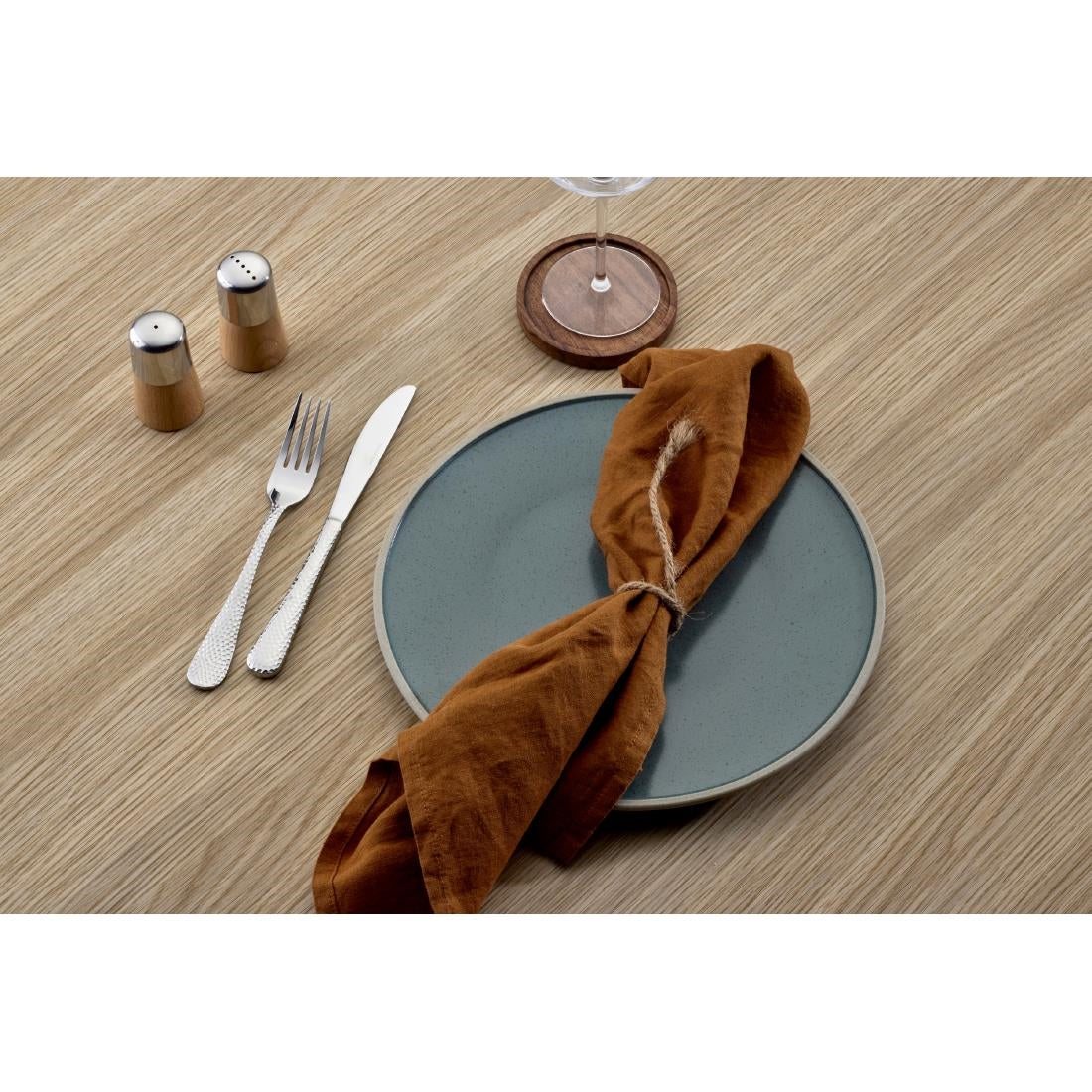 Tablekraft Oscar Dessert Fork 18/0 Stainless Steel 186mm (12 Pack) (18/0 Stainless Steel | Pack 12 | 186mm) • PAS-DD736