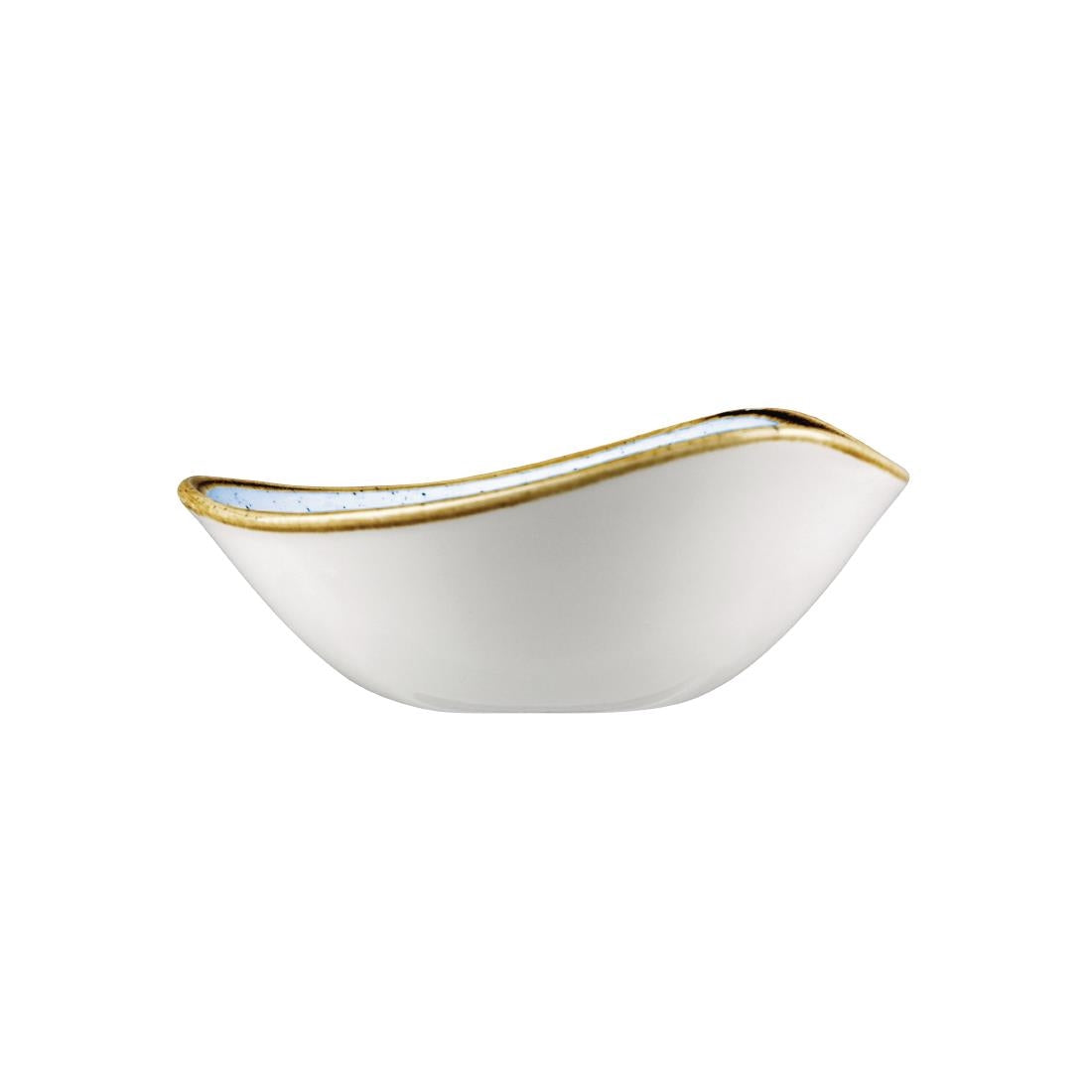 Churchill Stonecast Triangle Bowl Cornflower Blue 185mm (12 Pack) • PAS-DF779
