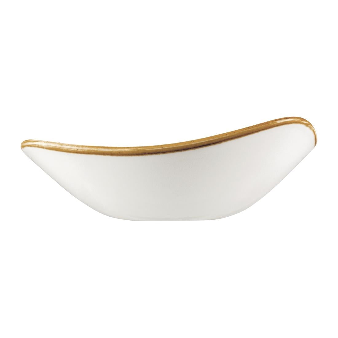 Churchill Stonecast Triangle Bowls Mustard Seed Yellow 235mm (12 Pack) • PAS-DF790