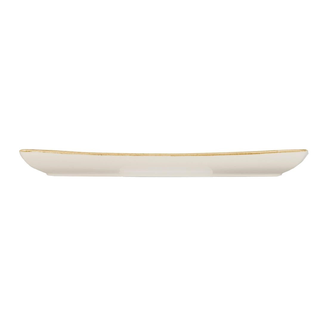 Churchill Stonecast Rectangular Plate Barley White 295 x 150mm • PAS-DK528