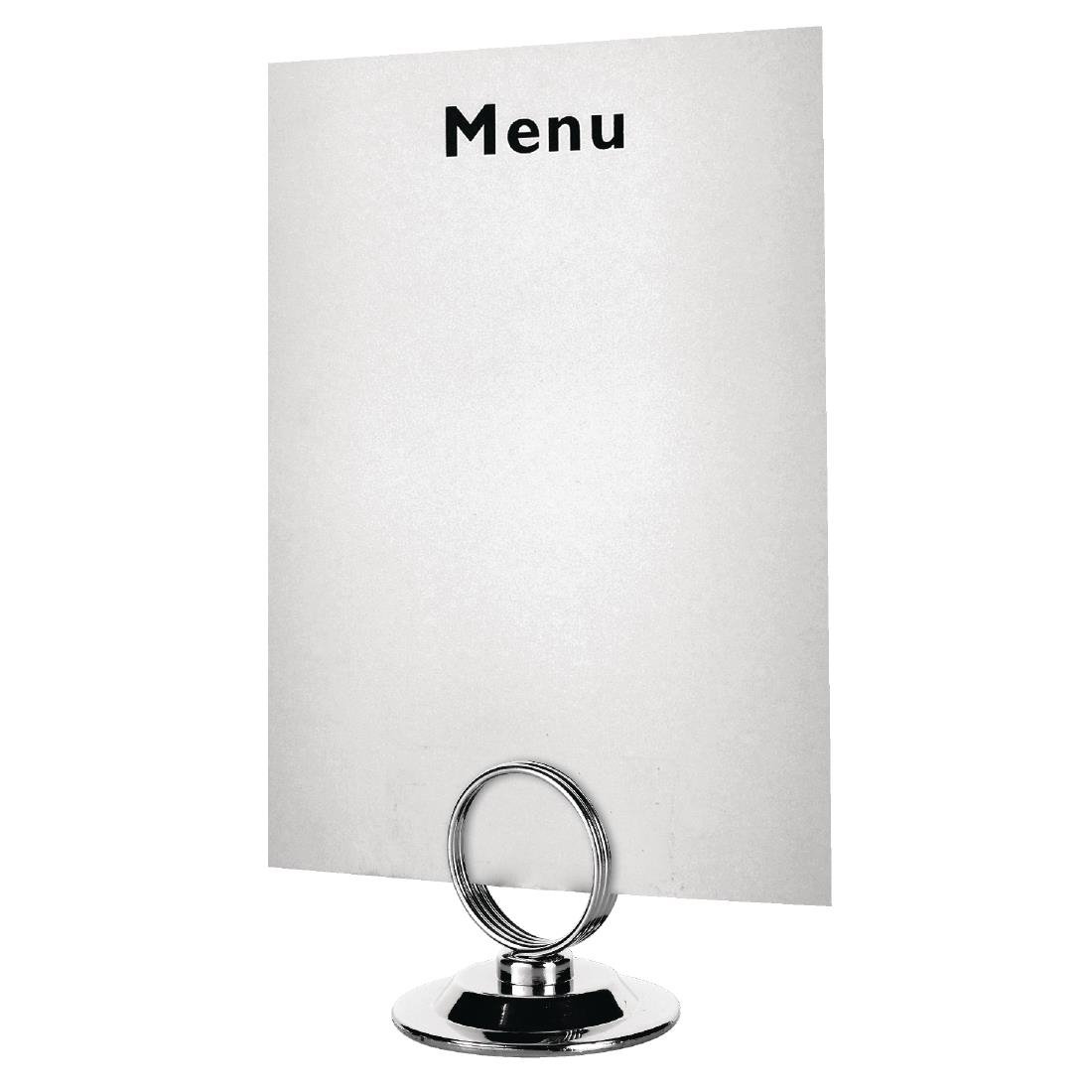 Ring Card Menu Holder - 45mm • PAS-DL671