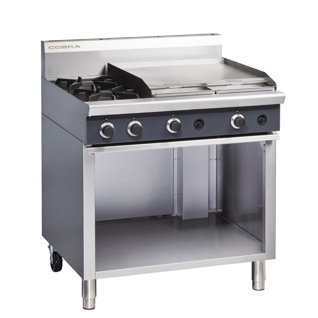 Cobra by Moffat 2 Burner Gas Cooktop with Griddle Plate C9B • PAS-P_DL735