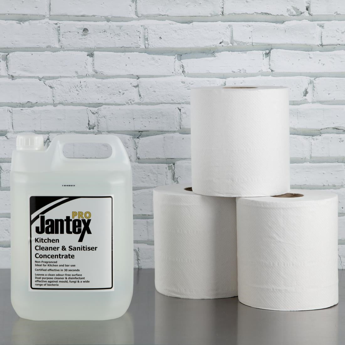 Jantex Centrefeed White Roll Paper Towels (6 Pack) • PAS-DL920