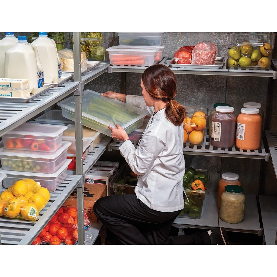 Cambro Polypropylene Seal Lid - Gastronorm 1/1 - translucent • PAS-DM743