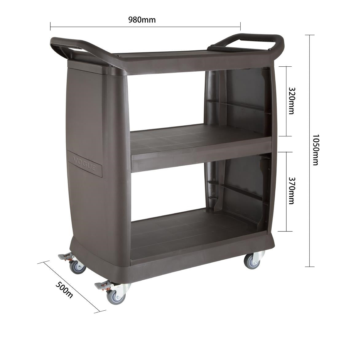 Vogue Polypropylene Mobile Trolley • PAS-DN585