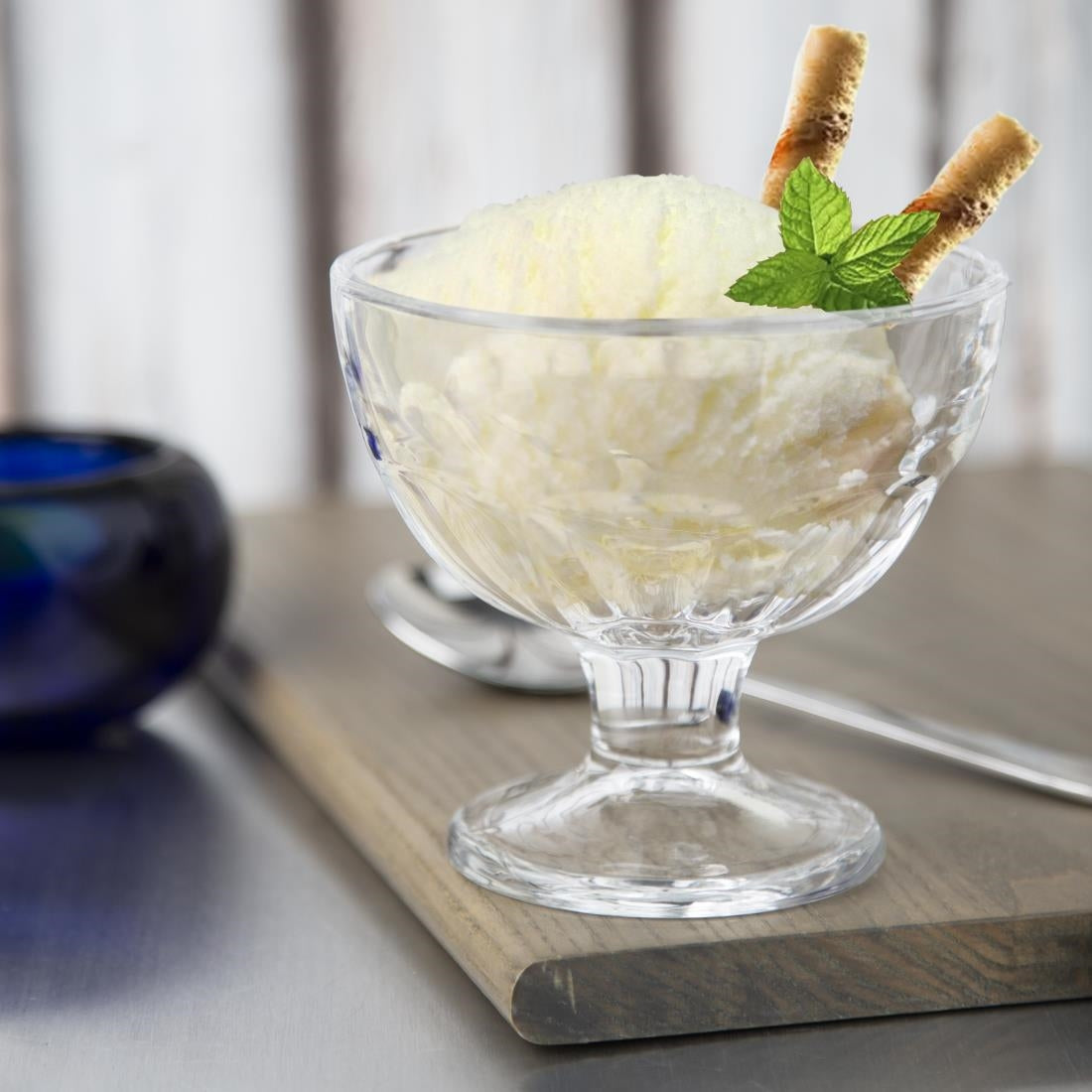 Olympia Low Sundae Glasses 310ml (6 Pack) • PAS-DP668