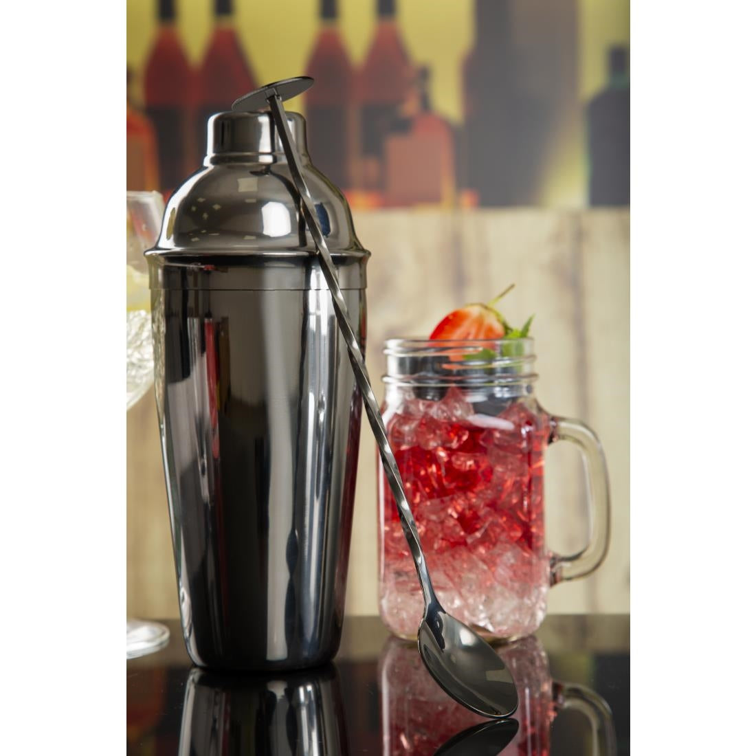 Olympia Cocktail Mixing Spoon Gunmetal • PAS-DR635