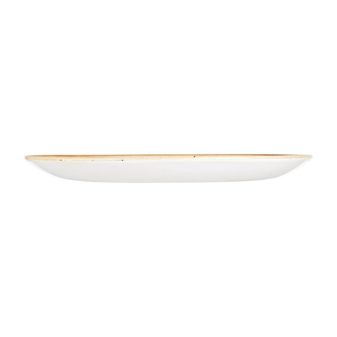 Churchill Stonecast Patina Coupe Plates Black 288mm (12 Pack) • PAS-DR650
