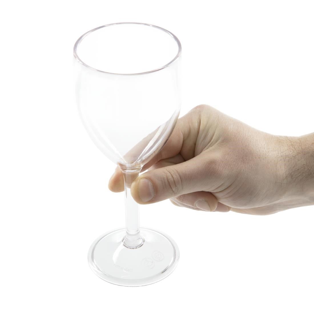 Olympia Kristallon Polycarbonate Wine Glasses 300ml (12 Pack) • PAS-DS130