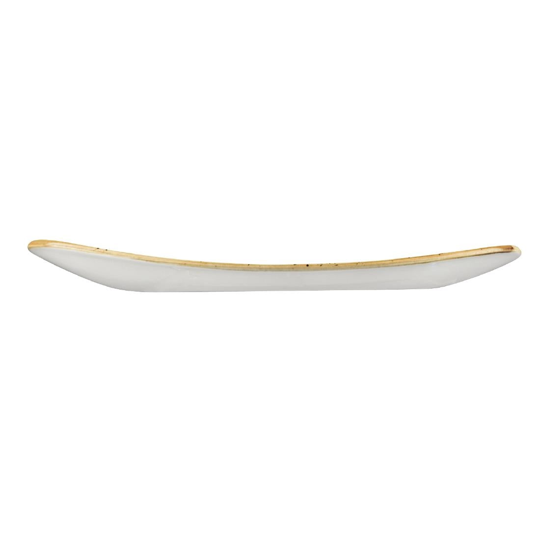 Churchill Stonecast Peppercorn Grey Triangular Plate 192mm (192(W) x 192(D)mm / 7.5 x 7.5". Peppercorn grey. Pack Quantity: 12) • PAS-DT662
