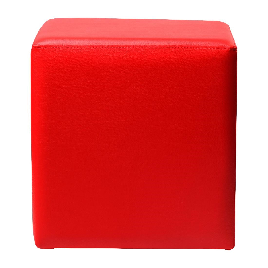Furnlink Ottoman Cube - Red (2 Pack) • PAS-DU021