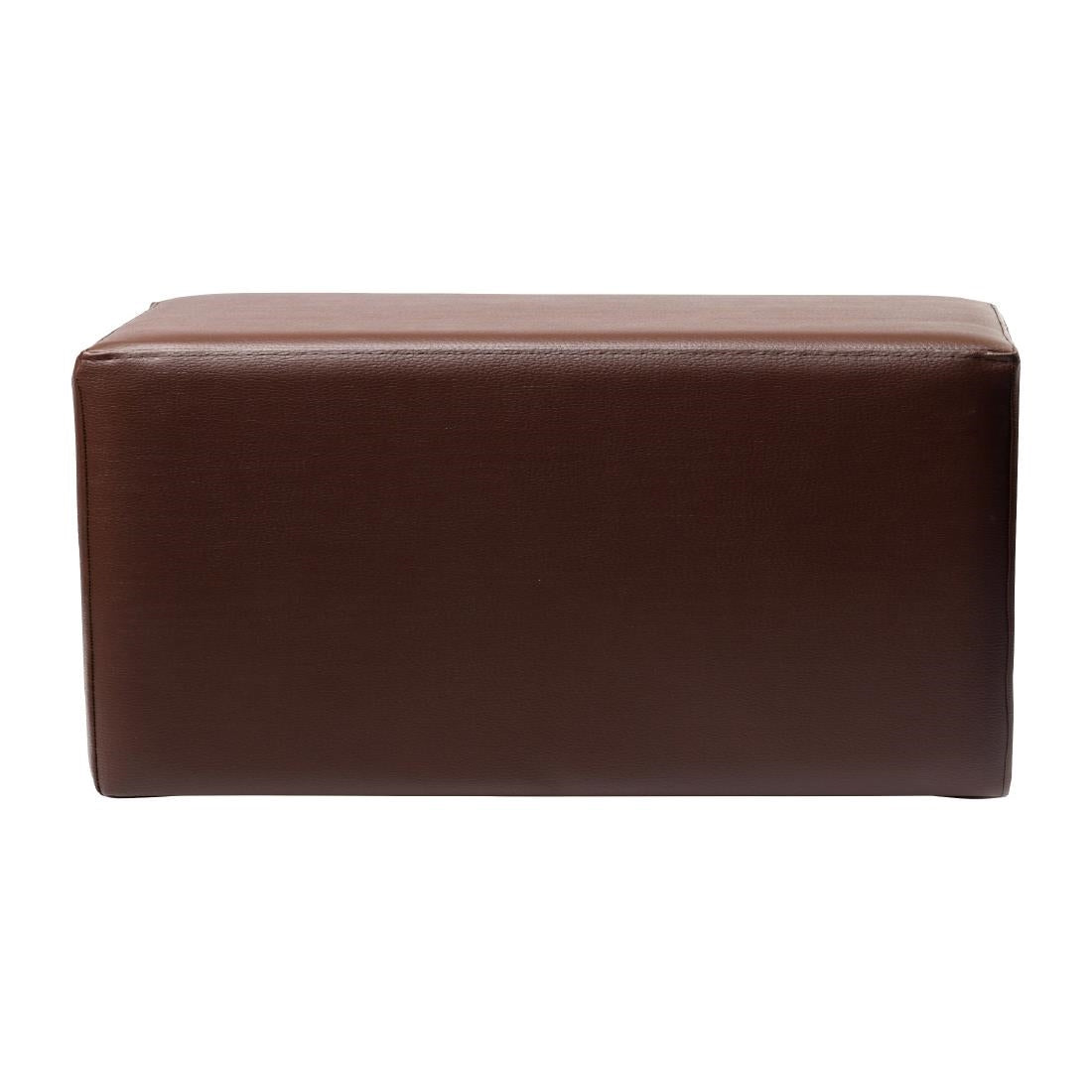 Furnlink Ottoman Rectangle - Chocolate (2 Pack) • PAS-DU024