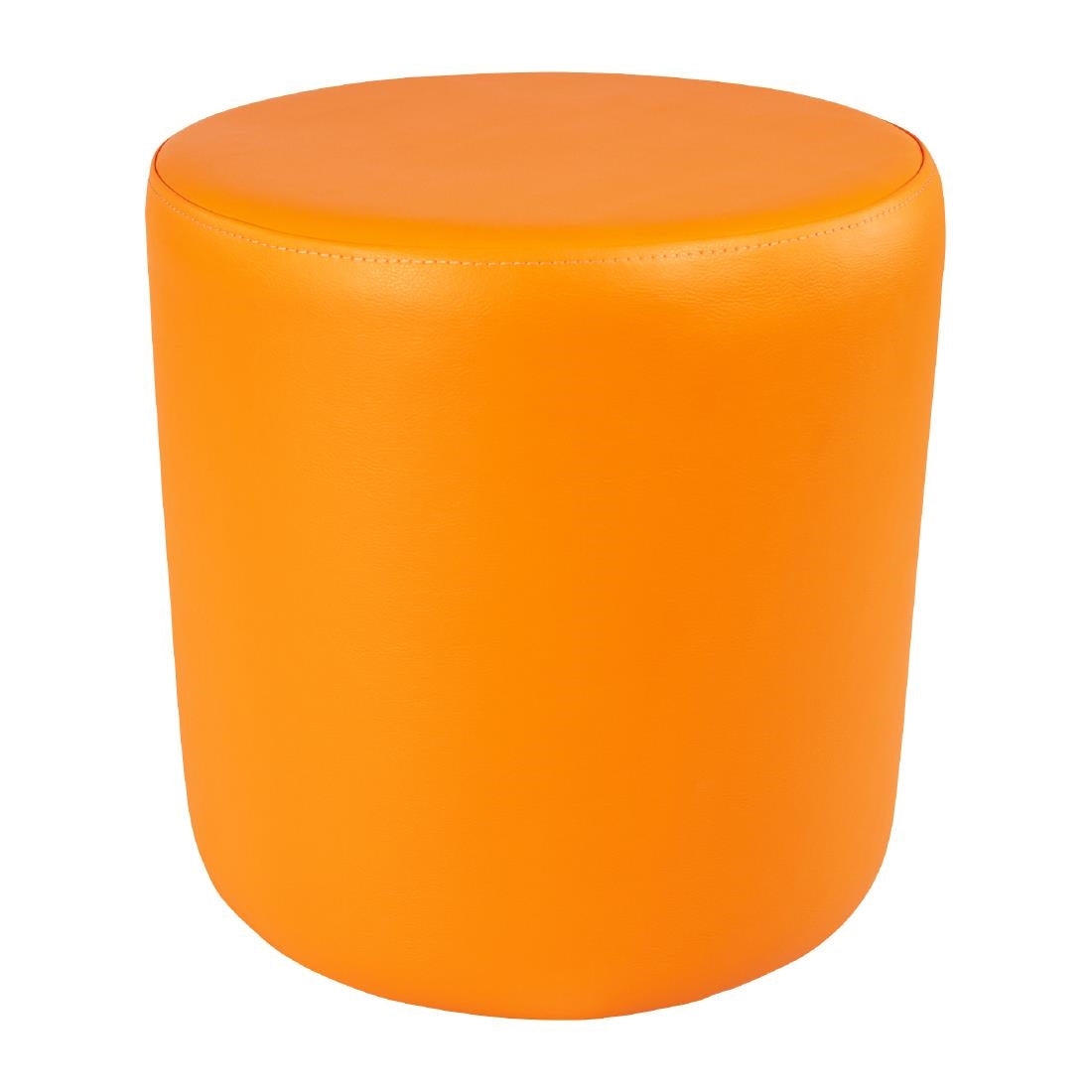 Furnlink Ottoman Round - Orange (2 Pack) • PAS-DU032