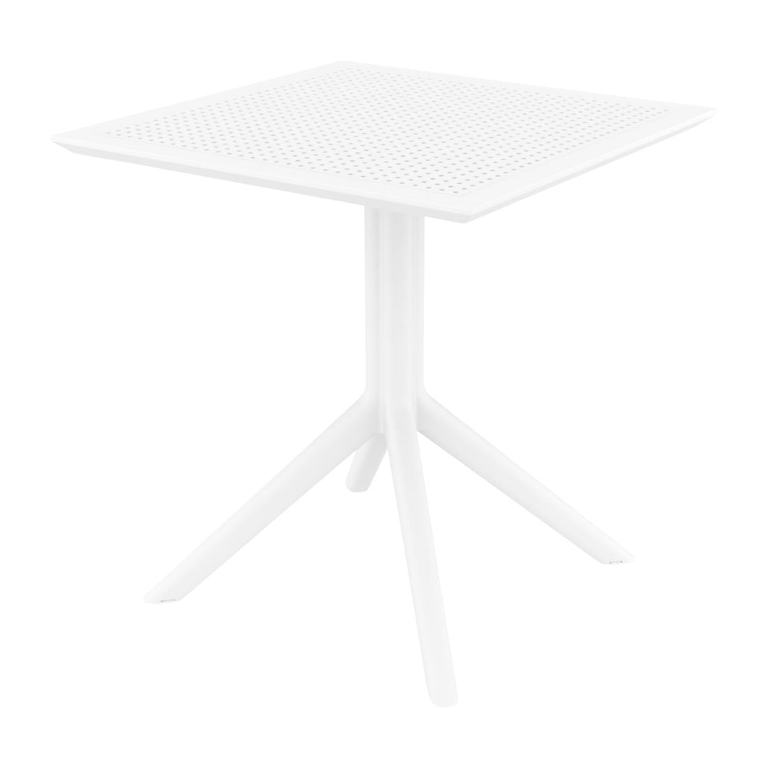 Siesta Sky Table 70 White • PAS-DU039