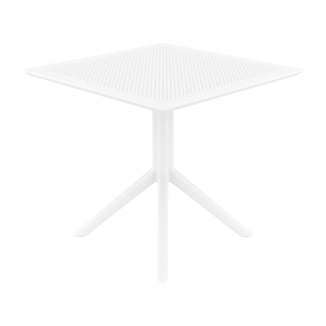 Siesta Sky Table 80 White • PAS-DU044