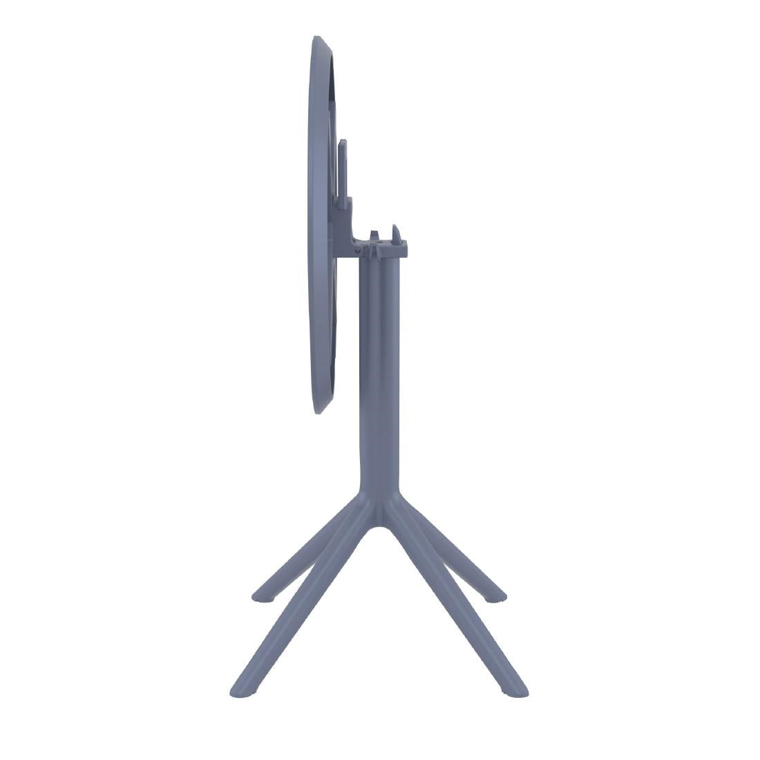 Siesta Sky Folding Table 60 Round Anthracite • PAS-DU055