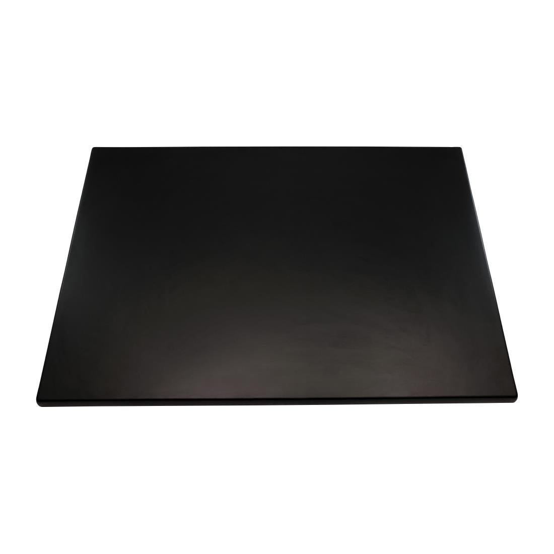 2 x Werzalit Black 1200x800mm Rectangle Duratop Tabletop by SM France • PAS-DU083