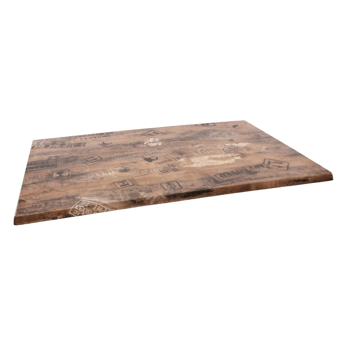 2 x Werzalit 1200x800mm Rectangle Duratop Tabletop by SM France • PAS-DU091