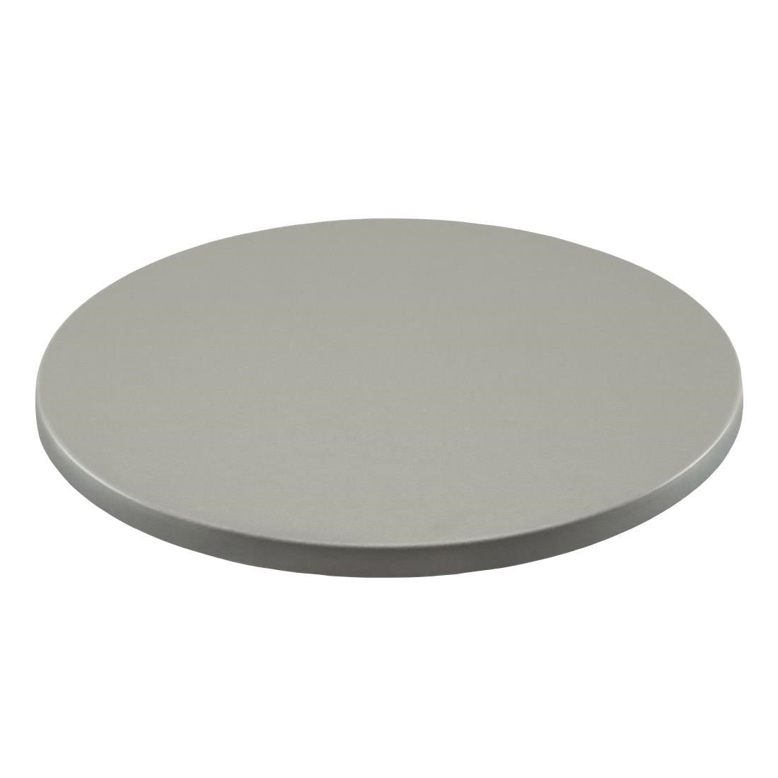 2 x Werzalit Stratos 600mm dia Duratop Tabletop by SM France • PAS-DU097