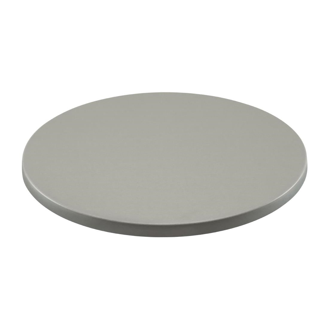 2 x Werzalit Stratos 800mm dia Duratop Tabletop by SM France • PAS-DU137