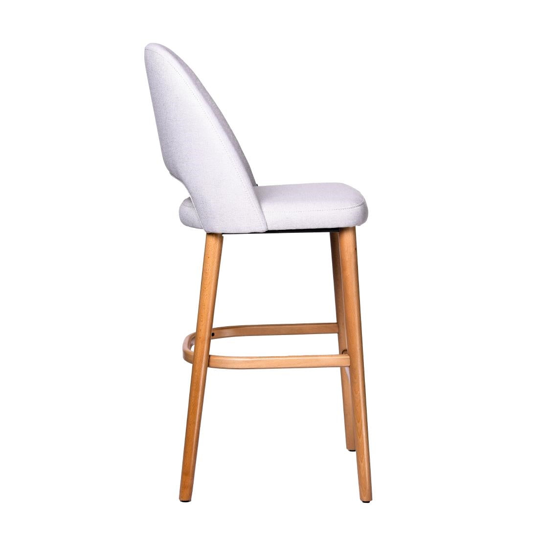 Furnlink Durafurn Semifreddo Stool Light Grey (2 Pack) • PAS-DU201