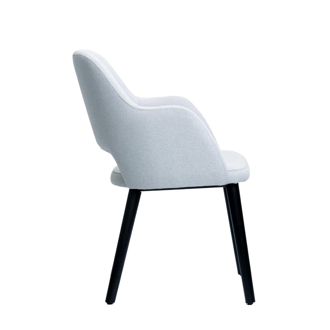 Furnlink Durafurn Sorbet Chair Light Grey (2 Pack) • PAS-DU213