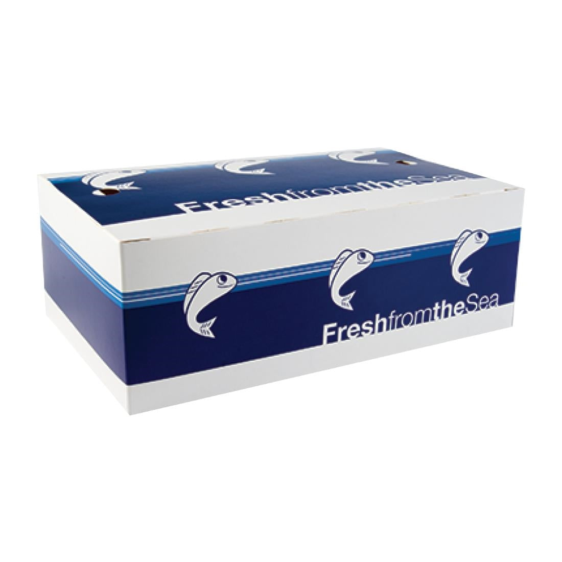 Detpak Large Fish & Chip Box (250 Pack) (250 x 150 x 90mm / 10x6x3" | Pack of 250) • PAS-DU298