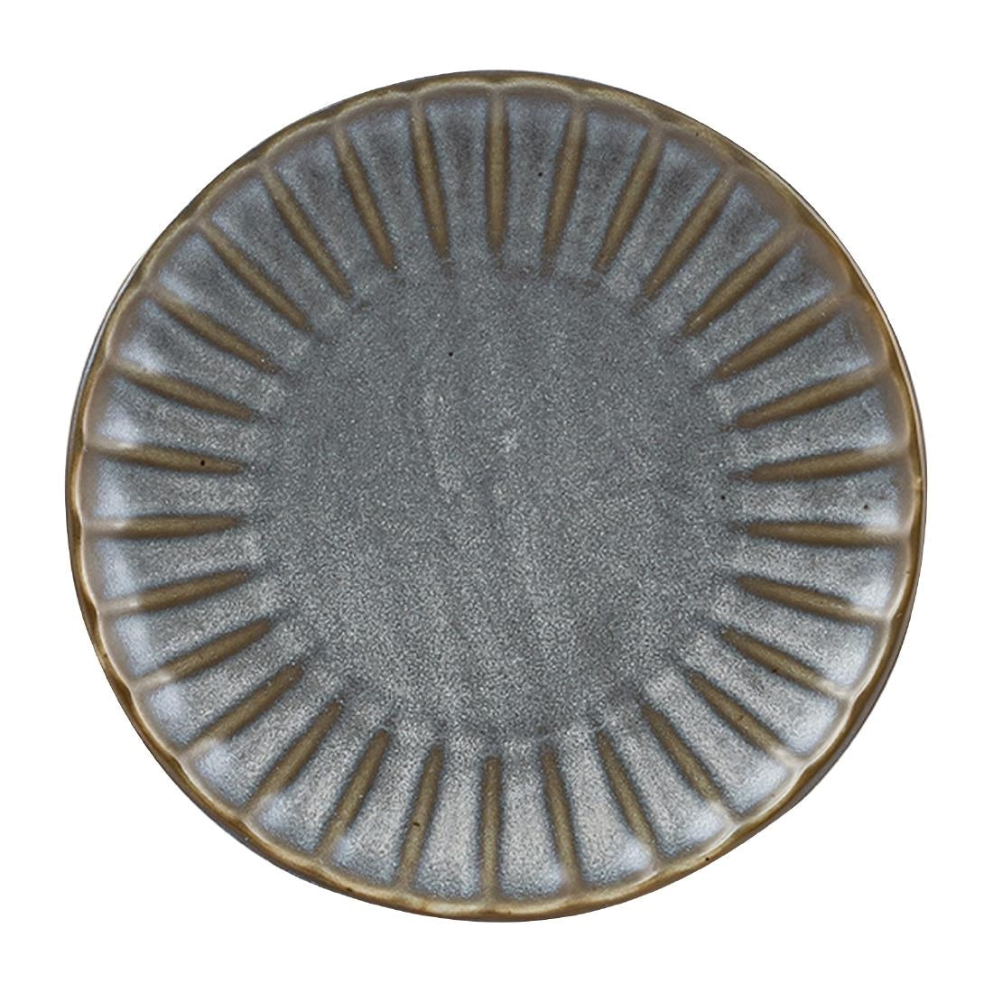 Moda Porcelain Chic Scalloped Round Plate 205mm (6 Pack) (205mm | Box of 6) • PAS-DU392