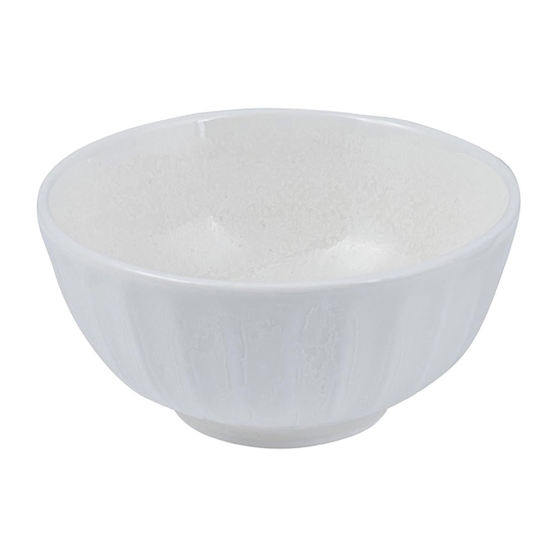 Moda Porcelain Snow Scalloped Round Bowl 115mm - 275ml (4 Pack) (115mm | 275ml | Box of 4) • PAS-DU417