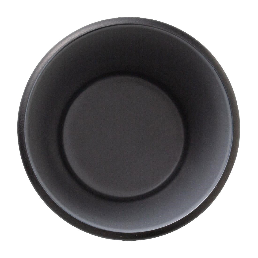 Coucou Dual Colour Tumbler 260ml - Grey & Black (12 Pack) (Colour: Grey & Black | Pack of 12 | 260mm / 10.2" | Melamine material) • PAS-DU603