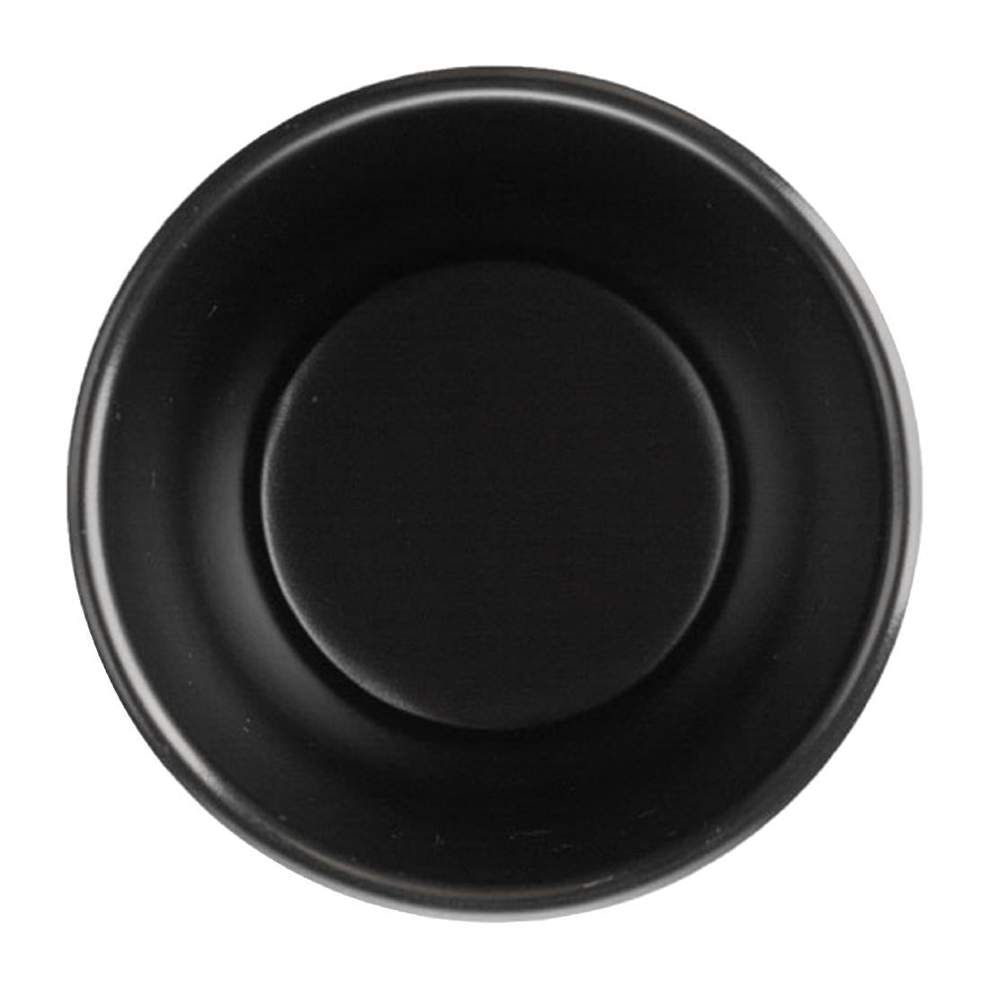 Coucou Dual Colour Tumbler 260ml - Black (12 Pack) (Colour: Black & Black | Pack of 12 | 260mm / 10.2" | Melamine material) • PAS-DU605