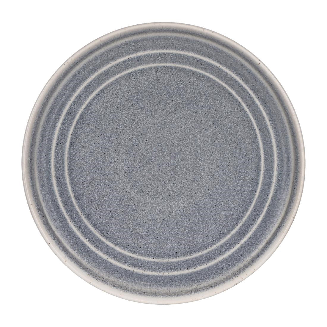 Tablekraft Linea Ocean Blue Round Coupe Plate - 280x26mm (6 Pack) • PAS-DU747