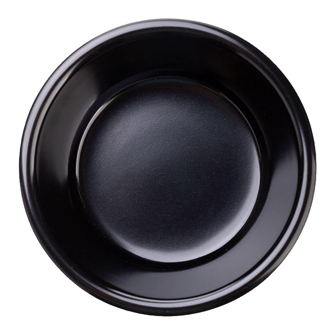 COUCOU Ramekin Fluted Black - 120ml • PAS-DU855