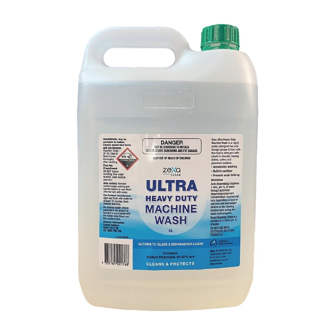 Zexa Ultra Heavy Duty Machine Wash - 5Ltr • PAS-DU871