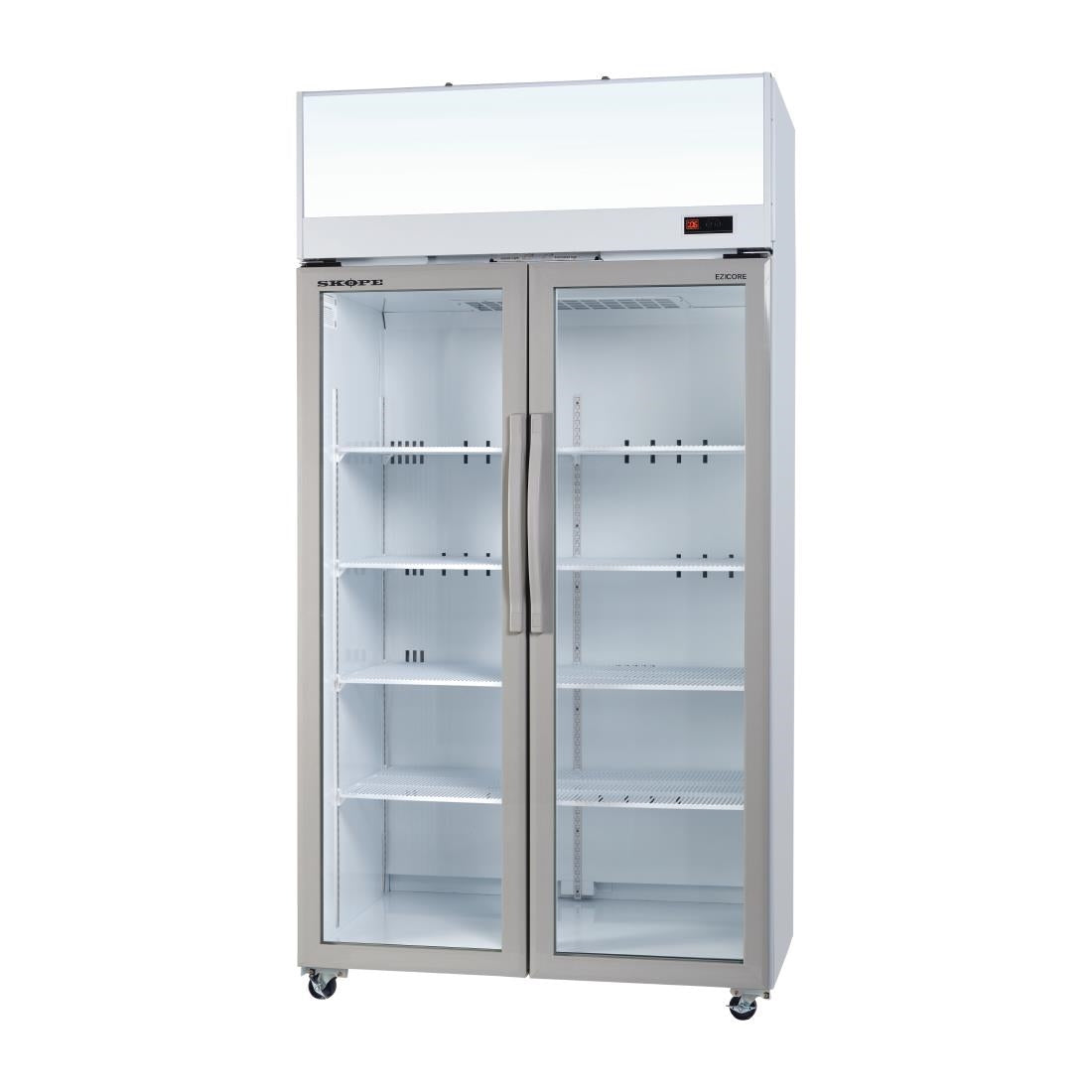 SKOPE EziCore TCE Two Door Upright Display or Storage Fridge TCE1000N 980Ltr • PAS-DW963
