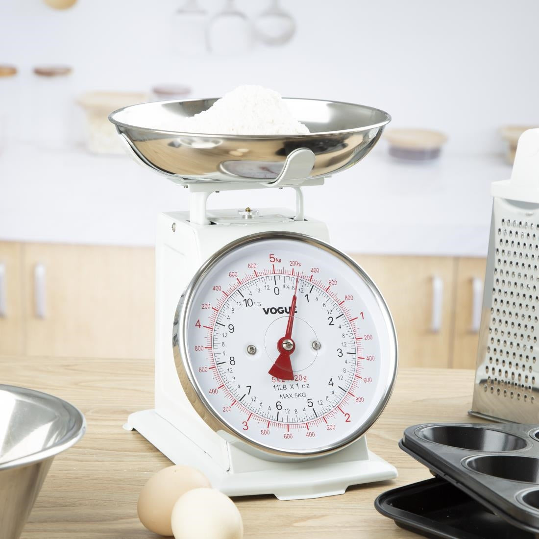 Vogue Kitchen Scale Bowl Top 5Kg - Grad. 20g • PAS-F172