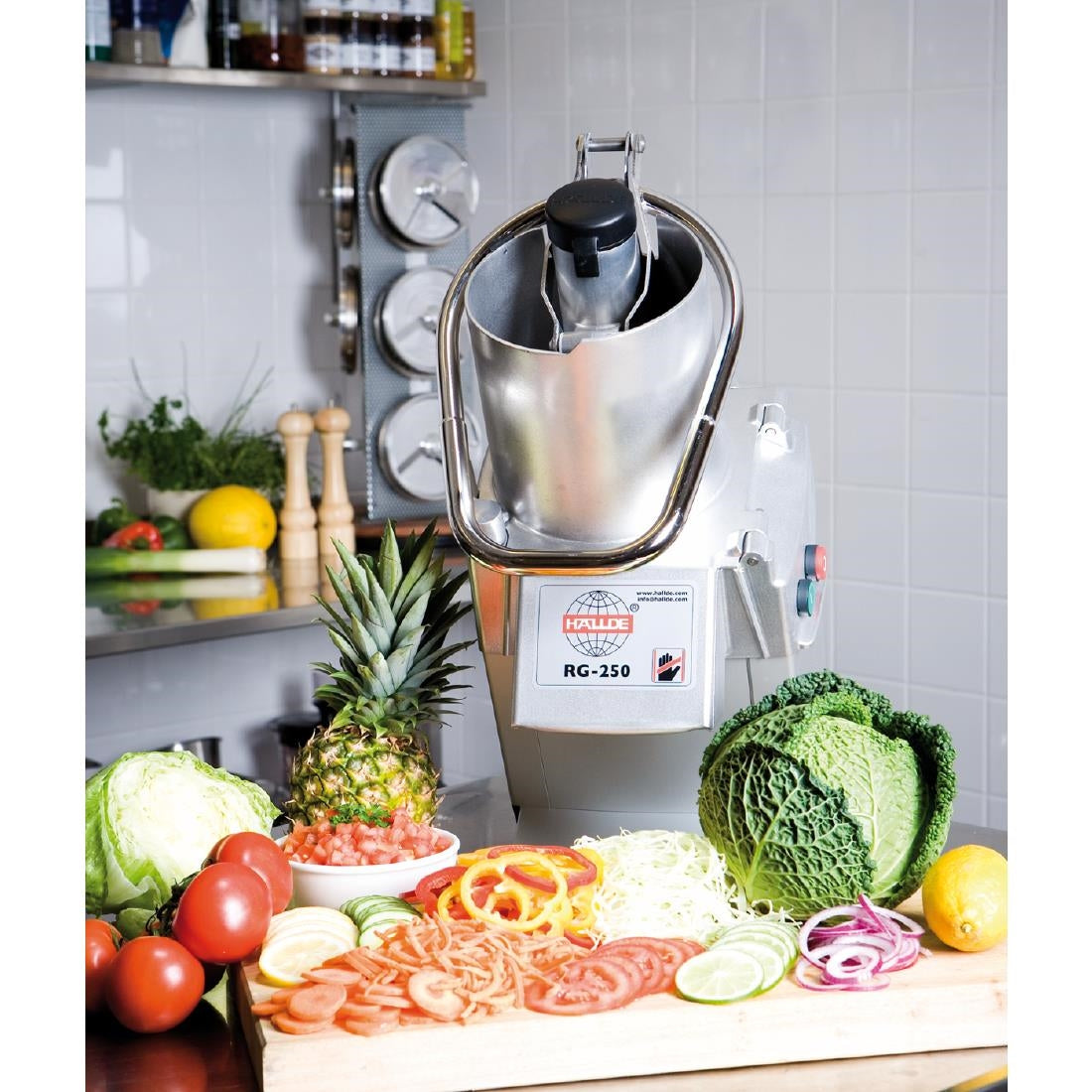 Hallde Veg Prep Machine RG-250 • PAS-FA536