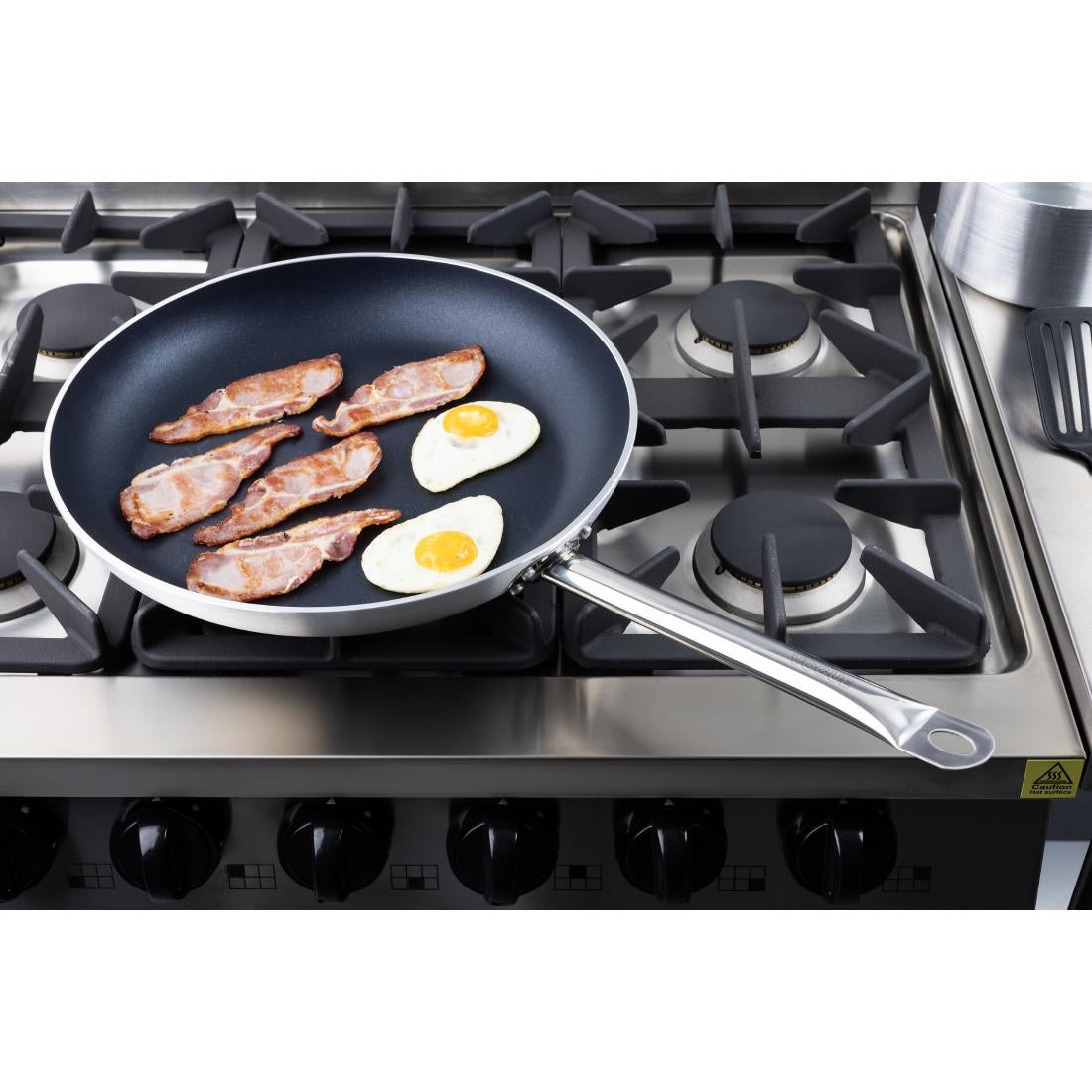 Vogue Aluminium Non-Stick Teflon Induction Frying Pan 400mm • PAS-FB694