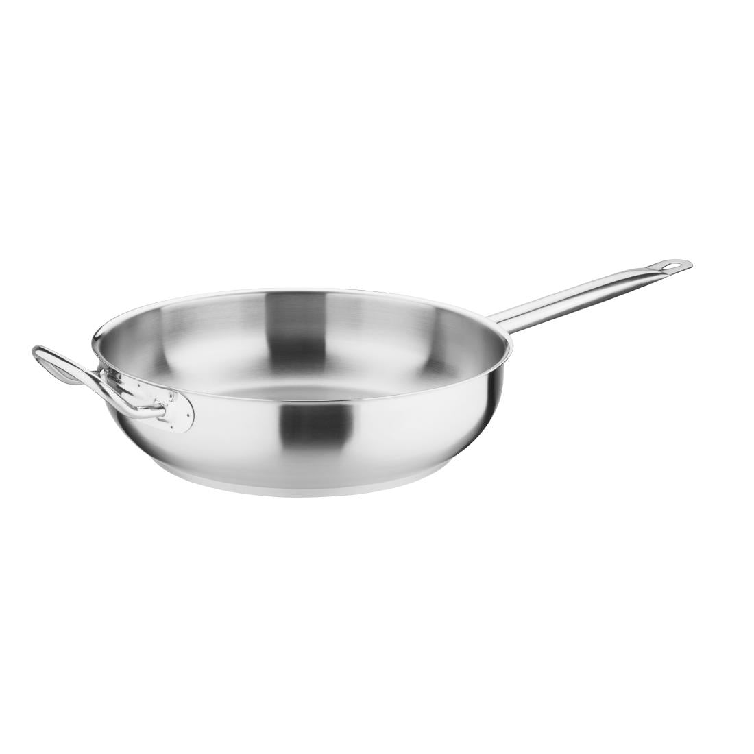 Vogue Stainless Steel Sauté Pan 300mm • PAS-FB699